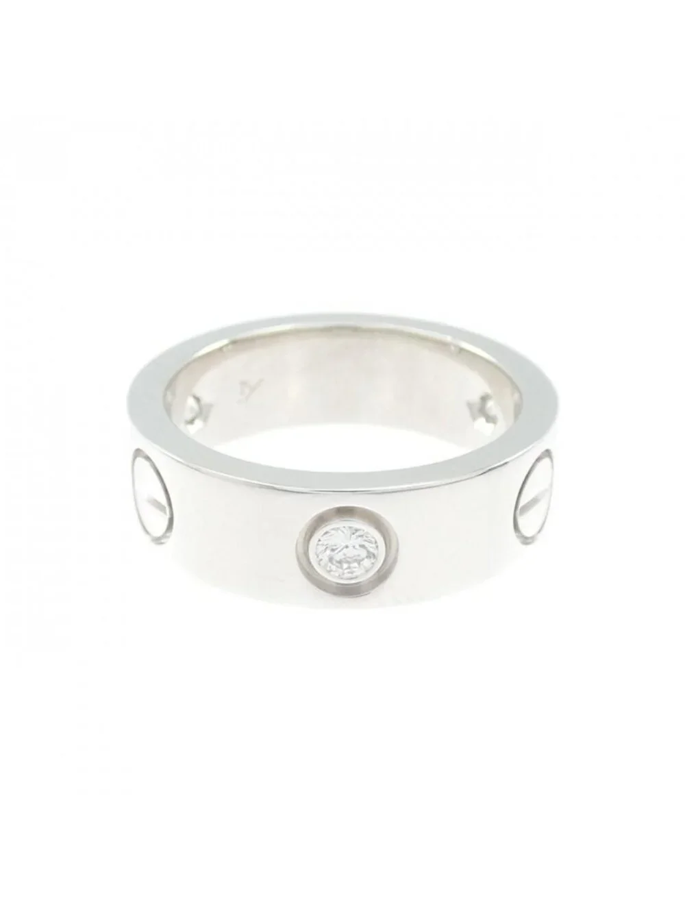 Cartier Love Half Diamond Ring